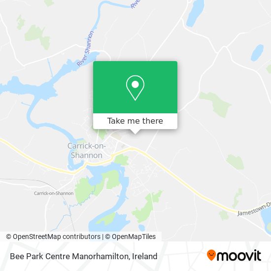 Bee Park Centre Manorhamilton map