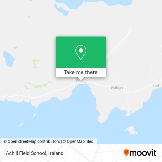Achill Field School map