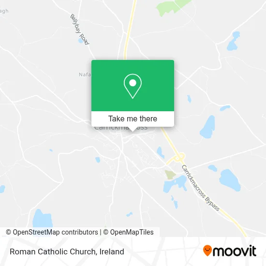 Roman Catholic Church map