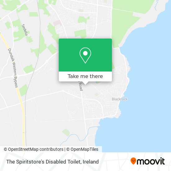 The Spiritstore's Disabled Toilet map