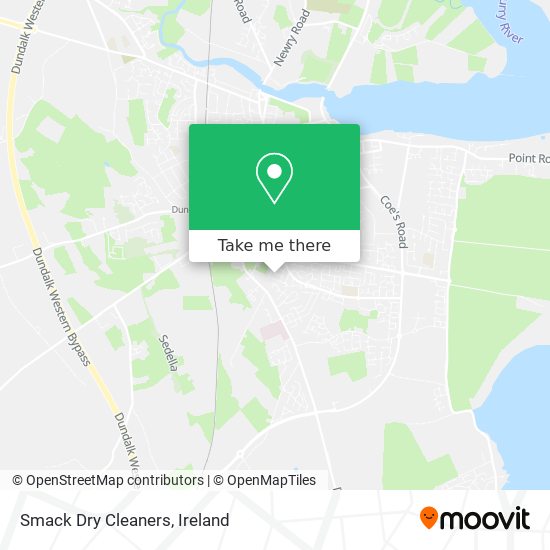 Smack Dry Cleaners map