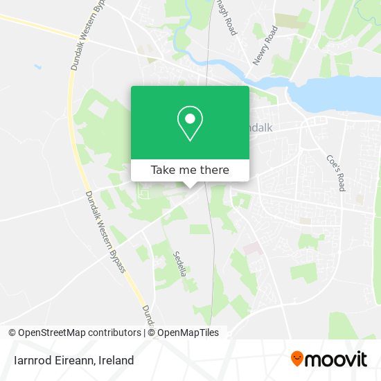 Iarnrod Eireann map