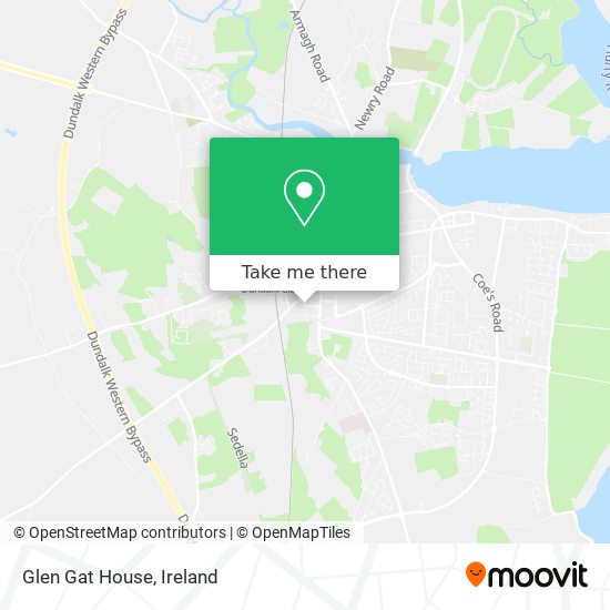 Glen Gat House map