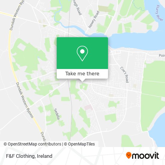 F&F Clothing map