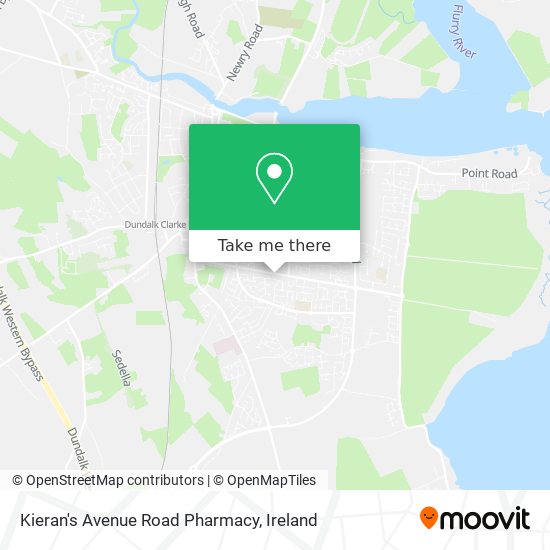 Kieran's Avenue Road Pharmacy map
