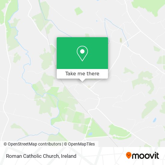 Roman Catholic Church map