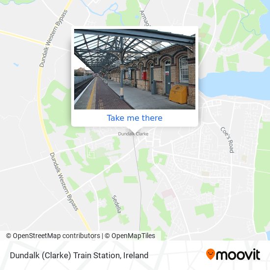 Dundalk (Clarke) Train Station plan