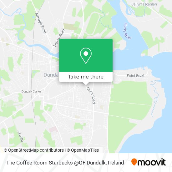 The Coffee Room Starbucks @GF Dundalk plan