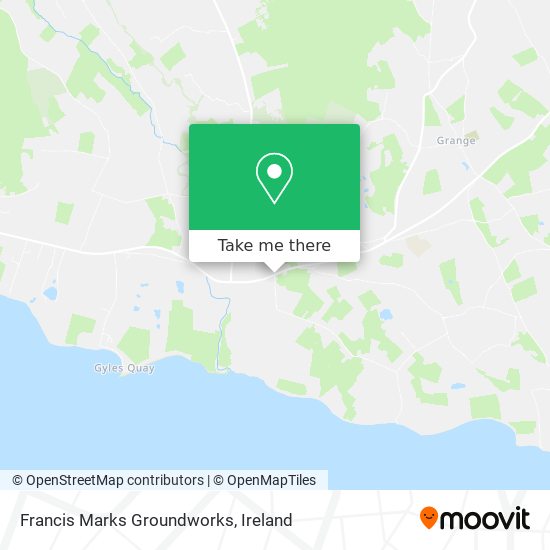 Francis Marks Groundworks map