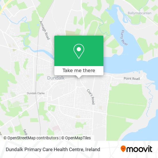 Dundalk Primary Care Health Centre map