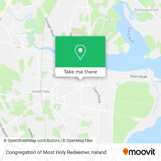 Congregation of Most Holy Redeemer map
