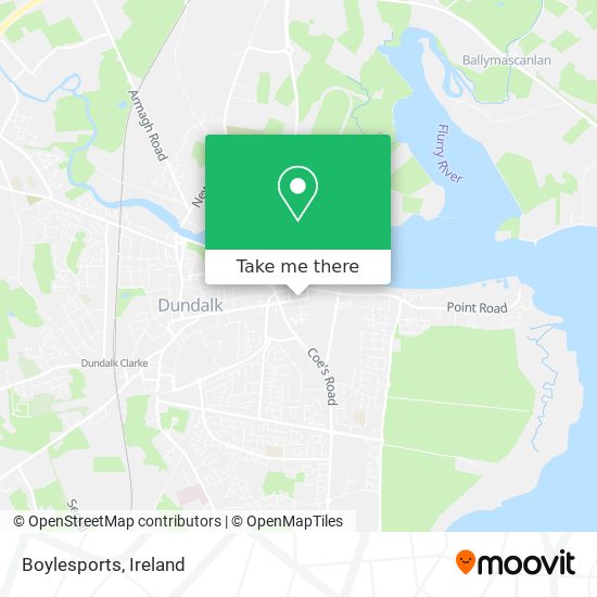 Boylesports map