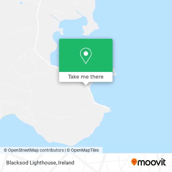 Blacksod Lighthouse map