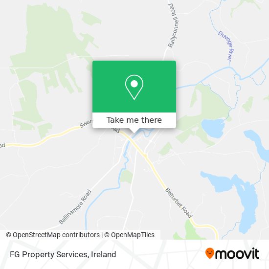 FG Property Services map
