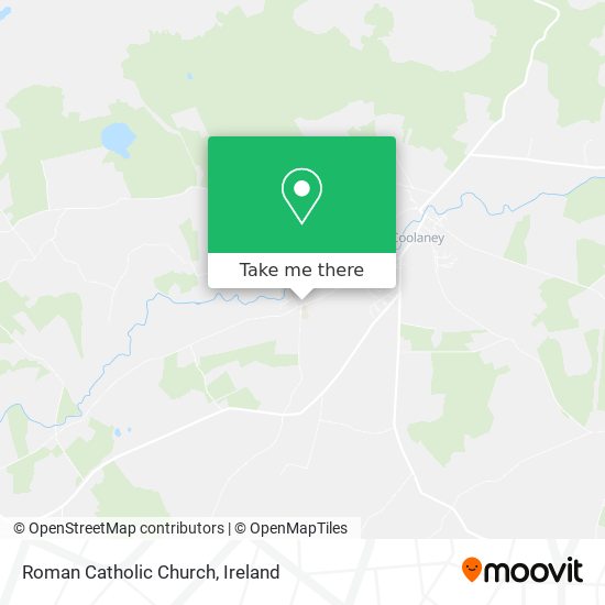 Roman Catholic Church map