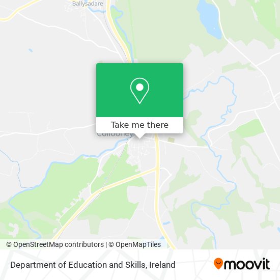 Department of Education and Skills map