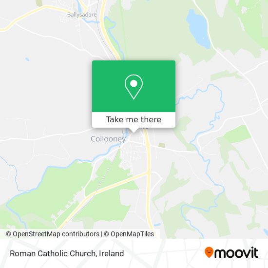 Roman Catholic Church map