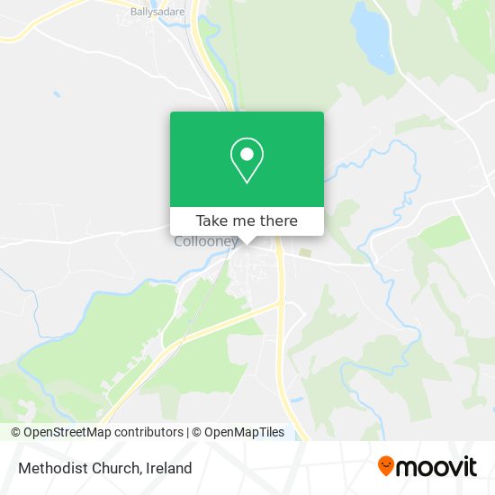 Methodist Church map
