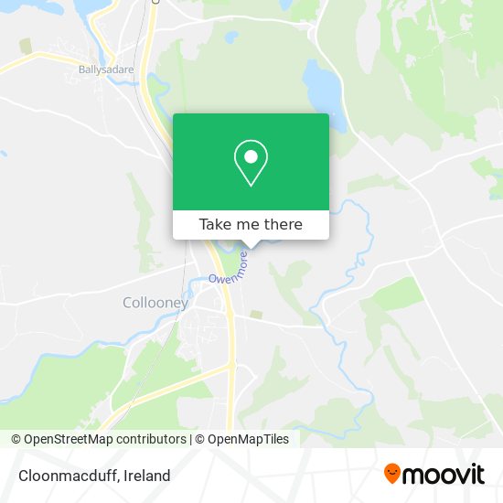 Cloonmacduff map