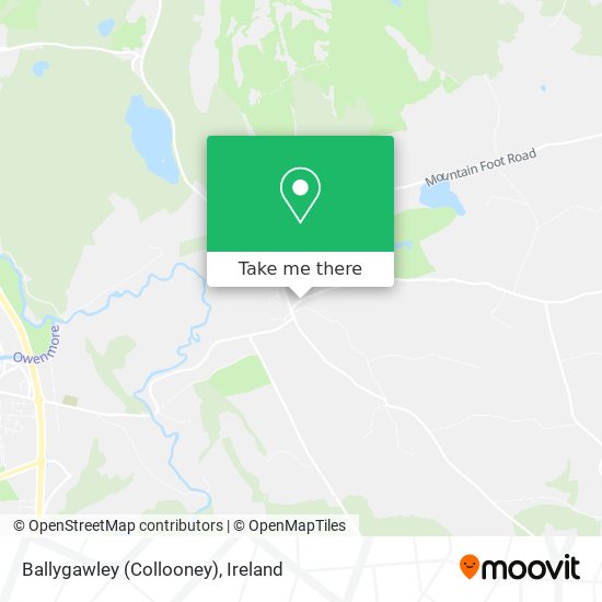 Ballygawley (Collooney) map