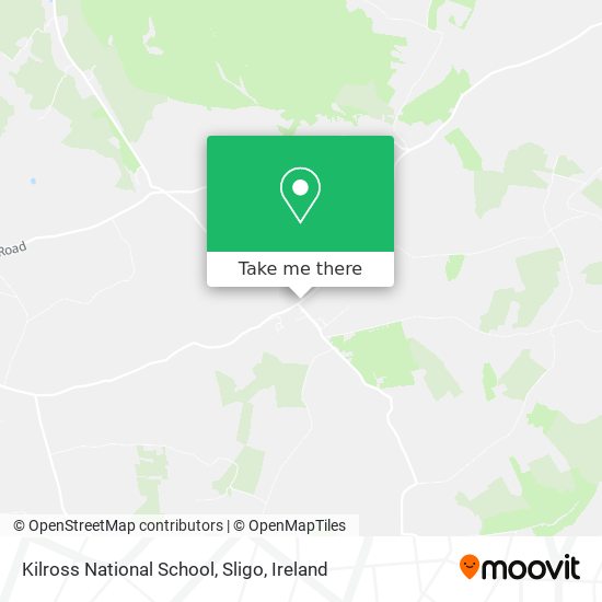 Kilross National School, Sligo map