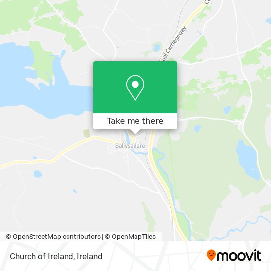 Church of Ireland map