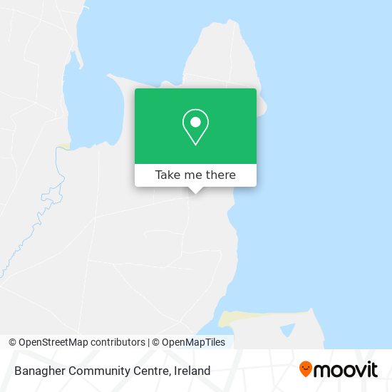 Banagher Community Centre map