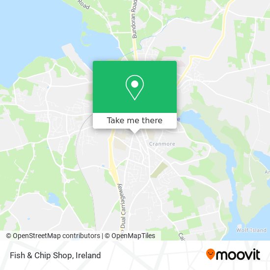 Fish & Chip Shop map