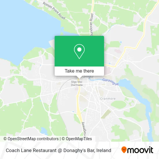 Coach Lane Restaurant @ Donaghy's Bar map