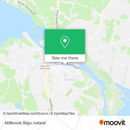 Millbrook Sligo map