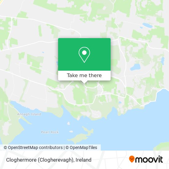 Cloghermore (Clogherevagh) map