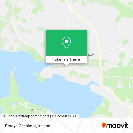 Bradys Checkout map