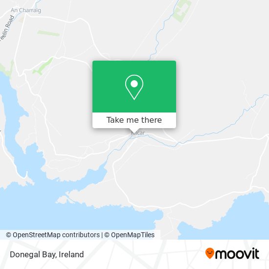 Donegal Bay map