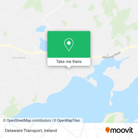 Delaware Transport map