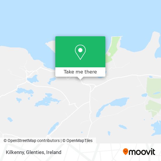 Kilkenny, Glenties map