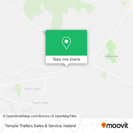 Temple Trailers Sales & Service map