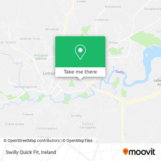 Swilly Quick Fit map