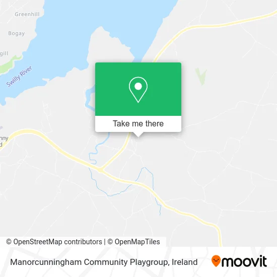 Manorcunningham Community Playgroup map