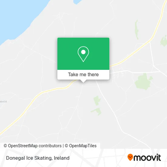 Donegal Ice Skating map