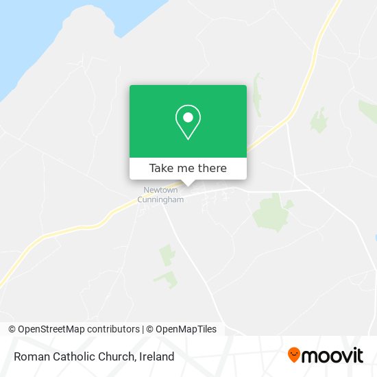 Roman Catholic Church map