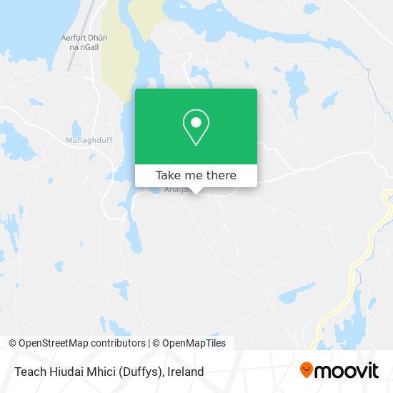 Teach Hiudai Mhici (Duffys) map