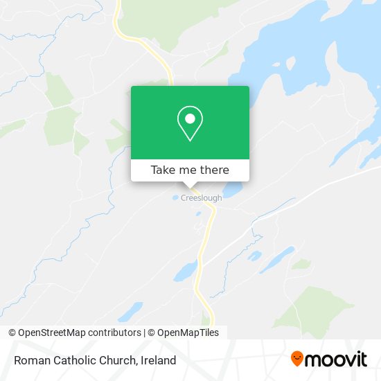 Roman Catholic Church map