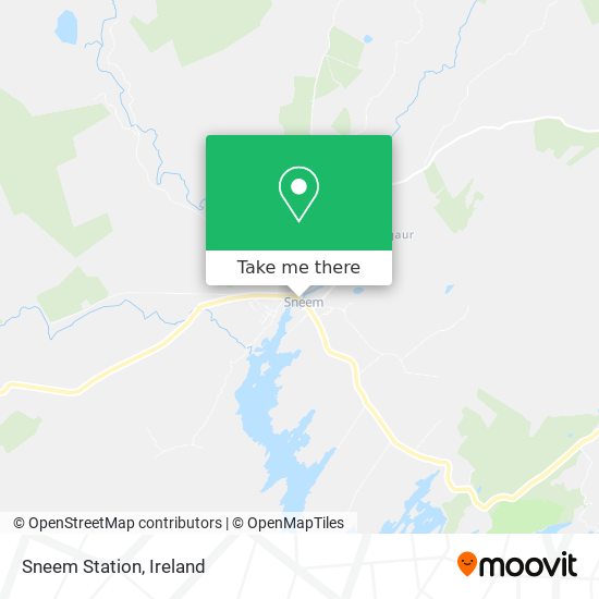 Sneem Station map