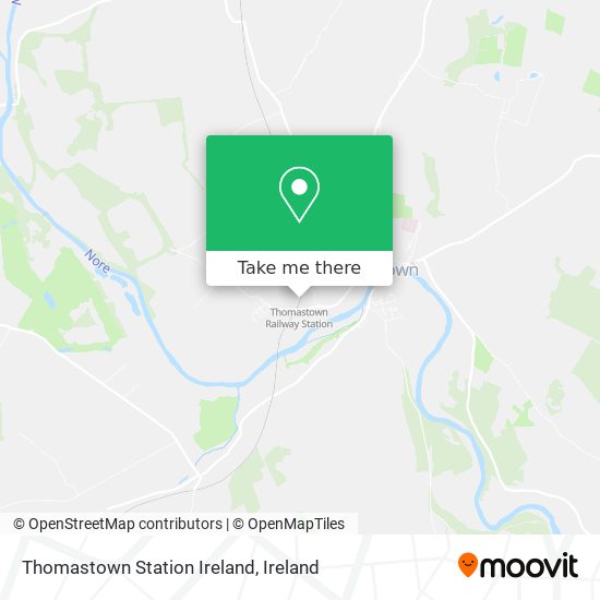 Thomastown Station Ireland map