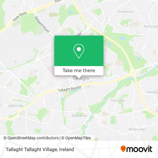 Tallaght Tallaght Village map