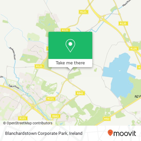 Blanchardstown Corporate Park map