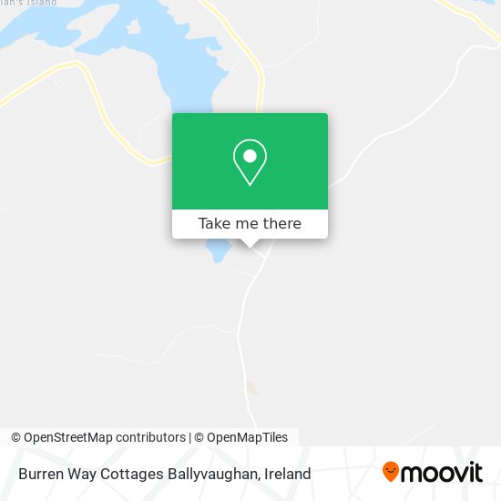 Burren Way Cottages Ballyvaughan map