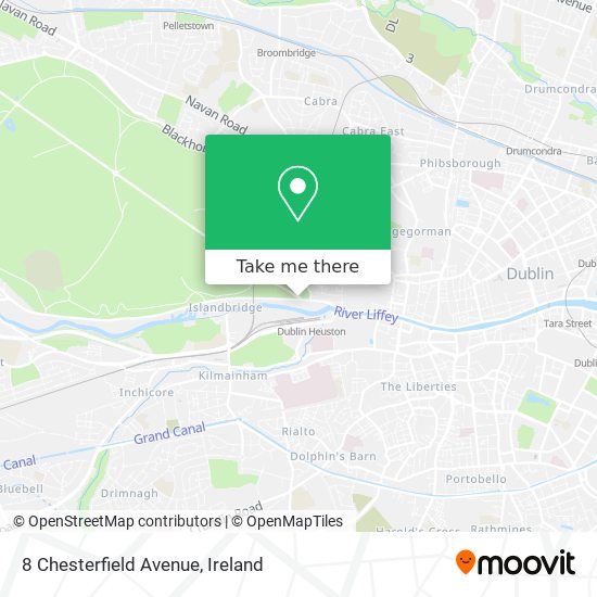 8 Chesterfield Avenue map