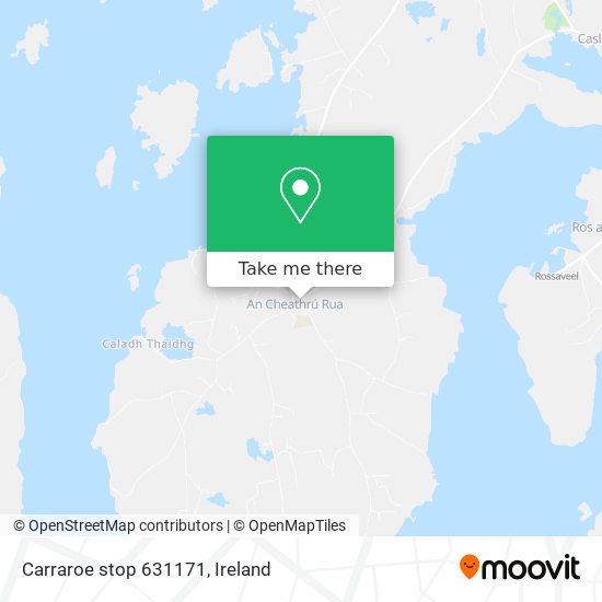 Carraroe stop 631171 map