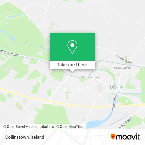 Collinstown map